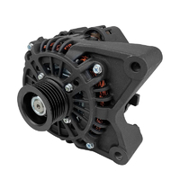 Proflow Power Spark Alternator, For Ford Falcon AU-BA XR6 6cyl 1999-2005, 110 Amp, 6-Groove Pulley, Black Wrinkle