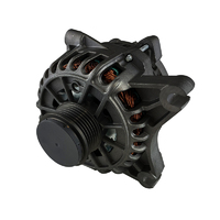 Proflow Power Spark Alternator, For Ford Falcon BA/BF/FG, XR8 5.4L V8, 135 Amp, 6-Groove Pulley, Black Wrinkle
