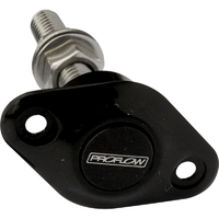 Proflow Quick Release Pro Latch, Small 38 x 23mm Fastener Dzus, Billet Aluminium, Black, Kit