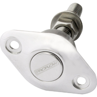 Proflow Quick Release Pro Latch, Large 45 x 30mm Fastener Dzus, Billet Aluminium, Polished, Kit