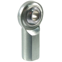 Proflow Steel Chassis Rod End 2 Piece Female L-H 1/4-1/4'