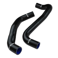 Proflow Radiator Hose Kit, Silicone, Black, For Holden LS2 EFI VE (up to 10/08) Commodore