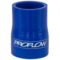 Proflow Hose Tubing Air intake, Silicone, Reducer, 1.50in. - 2.00in. Straight, Blue