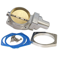 Proflow Throttle Body, Drive-By-Wire, Billet Aluminium, Natural, 108mm, LS Commodore VE, Vf Each (replaces GM12570790)