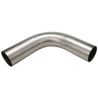 Proflow Titanium Tubing, Mandrel-Bend, 3.00 in., 1.2mm Wall, 90 Deg, 152x152mm