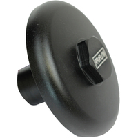 Proflow Oil Filter, Sandwich Block Off Plate, Aluminium Black M18 x 1.5