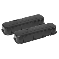 Proflow Valve Covers Steel Black, Tall, For Chevrolet Big Block, Pair