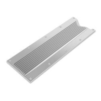 Proflow Engine Valley Cover, LS1 LS6, Cast Aluminum, Polished, Finned, Chev For Holden, Each