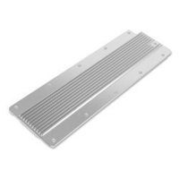 Proflow Engine Valley Cover, LS2 LS3, Cast Aluminum, Polished, Finned, Chev For Holden, Each