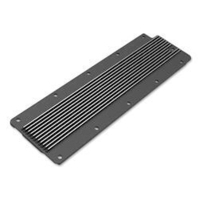 Proflow Engine Valley Cover, LS2 LS3, Cast Aluminum, Black, Finned, Chev For Holden, Each
