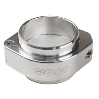 Proflow Intercooler Boost Clamp Coupler, 2.50'' Tubing, Billet Aluminium, Silver Anodised