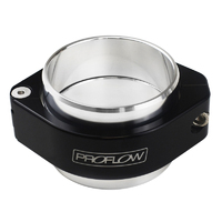 Proflow Intercooler Boost Clamp Coupler, 3.50'' Tubing, Billet Aluminium, Black Anodised
