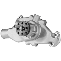 Proflow Water Pump Aluminium Ultra Cool Pro, 8 Blade Chev Small Block, Short, Satin