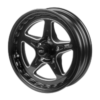 Street Pro ll Convo Pro Wheel Black 15x4' For Ford Bolt Circle 5 x 4.50' (13) 2.0' Back Space