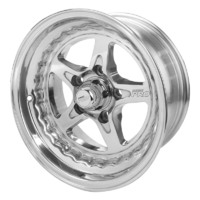 Street Pro ll Convo Pro Wheel Polished 15x6' For Ford Bolt Circle 5x 4.50', (0) 3.50' Back Space