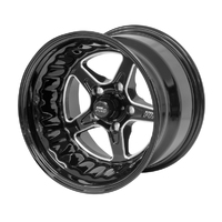 Street Pro ll Convo Pro Wheel Black 15x8.5' For Holden For Chevrolet Bolt Circle 5 x 4.75' (-32) 3.50' Back Space