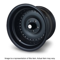 007 Series Wheel Blk 15x6' Machined To Suit Holden Commodore Bolt Circle 5 x 120mm (0)3.5' Back Space